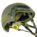 Шолом FAST Helmet UHMWPE олива, рівень захисту NIJ IIIA - 1,3 кг M/L