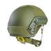 Шолом FAST Helmet UHMWPE олія, рівень захисту NIJ IIIA - 1,3 кг L/XL