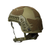 Шолом з UHMWPE Sestan-Busch Helmet BK-ACH-HC (Хорватія) олива, рівень захисту NIJ IIIA M - 1,32 кг