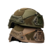Шолом з UHMWPE Sestan-Busch Helmet BK-ACH-HC (Хорватія) койот, рівень захисту NIJ IIIA L - 1,32 кг