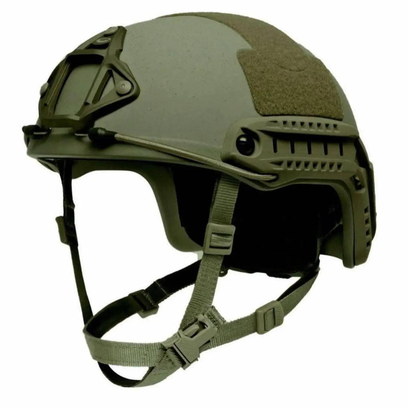 Шолом FAST Helmet UHMWPE олива, рівень захисту NIJ IIIA - 1,3 кг M/L
